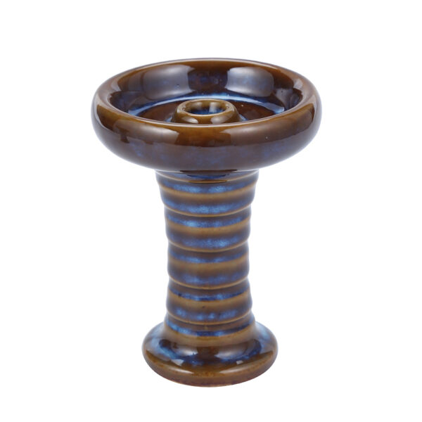 Pivot Clay Shisha Bowl with Glaze Great for All Shisha Flavors Smoking - Image 2