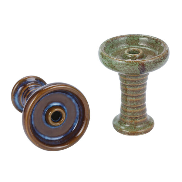 Pivot Clay Shisha Bowl with Glaze Great for All Shisha Flavors Smoking - Image 6