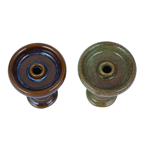 Pivot Clay Shisha Bowl with Glaze Great for All Shisha Flavors Smoking - Image 4