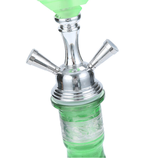 Portable Pumpkin Hookah Set 2 Hoses - Image 2