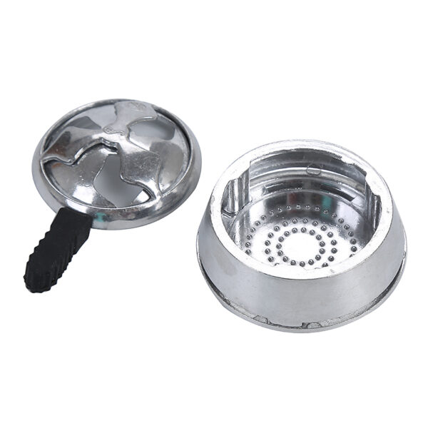 Aluminum Shisha Bowl Hookah Heat Management Device - Perfect for Tastier Hookah Flavor And Longer Lasting Smoke Sessions - Image 2