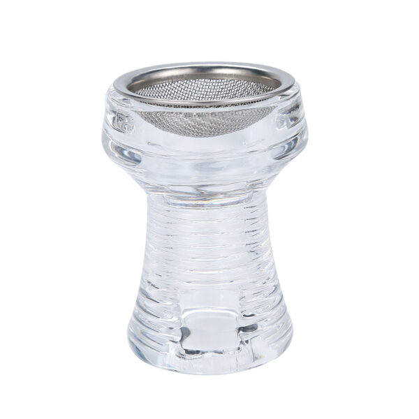 Crystal Glass Shisha Bowl Hookah Accessories Stainless Steel Mesh Screen Suitable for Charcoal Holder Heat Management - Image 3