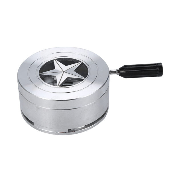 Heat Management System Charcoal Holder with Cover for Smoking Hookah Kaloud