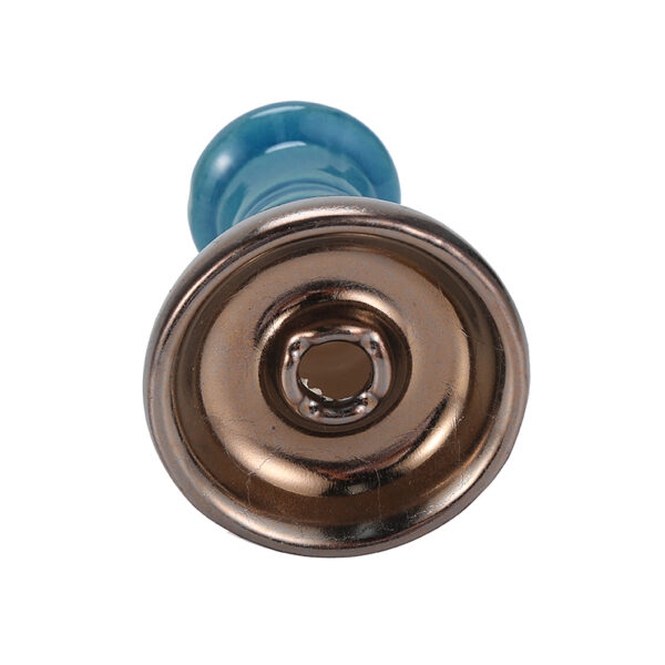 Clay Hookah Bowl Phunnel Shisha Bowl with Glaze Great for Dark Leaf Black Shisha Flavors - Image 4