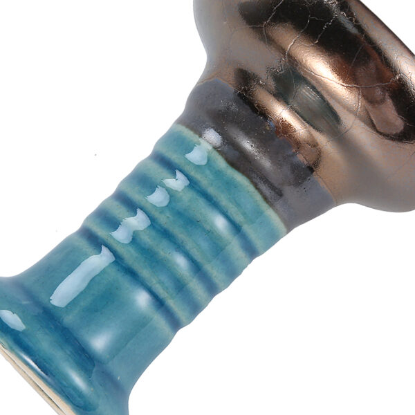 Clay Hookah Bowl Phunnel Shisha Bowl with Glaze Great for Dark Leaf Black Shisha Flavors - Image 6