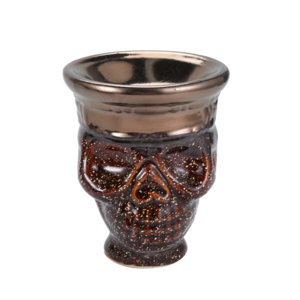 Ceramic Skull Hookah Bowl Sheesha Head - Image 2