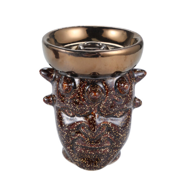 Clay Skull Hookah Bowl Shisha Accessories - Image 2