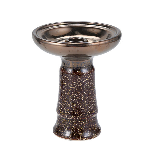Glazed Ceramic Hookah Bowl - Image 3