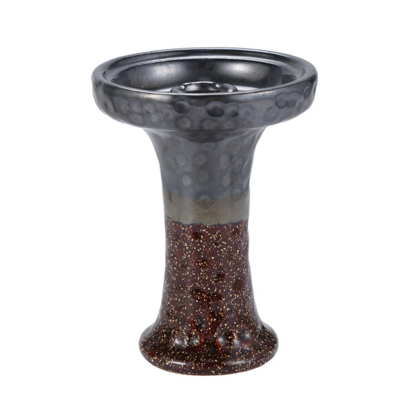 Glazed Ceramic Hookah Bowl Handmade Phunnel - Image 3