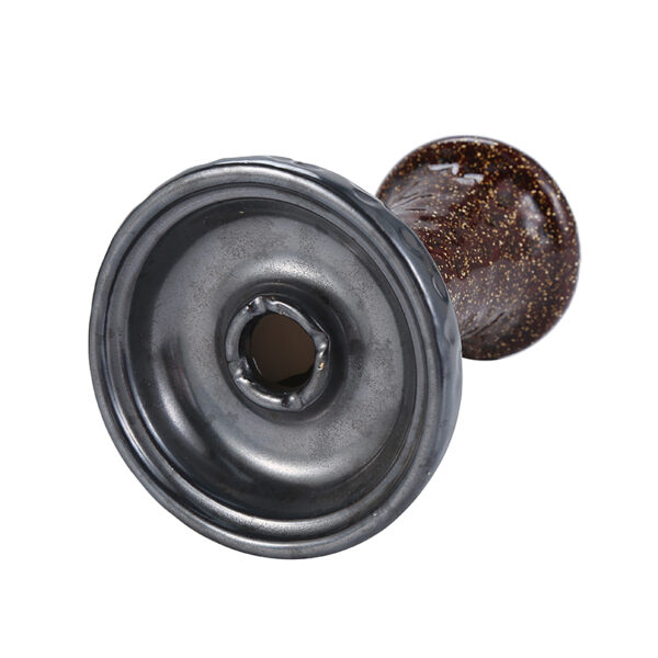 Glazed Ceramic Hookah Bowl Handmade Phunnel - Image 5