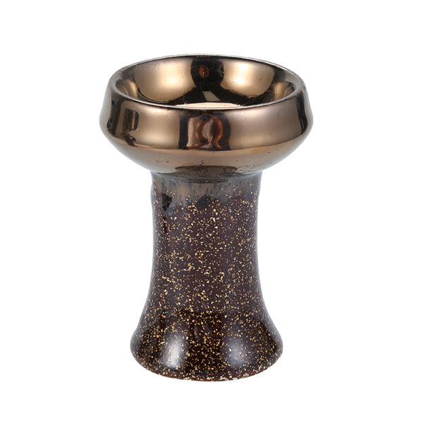 Ceramic Hookah Bowl 100% Clay Ceramic with Glaze Big Shisha Hookah Tobacco Bowl Funnel for Hookah Smoking - Image 3