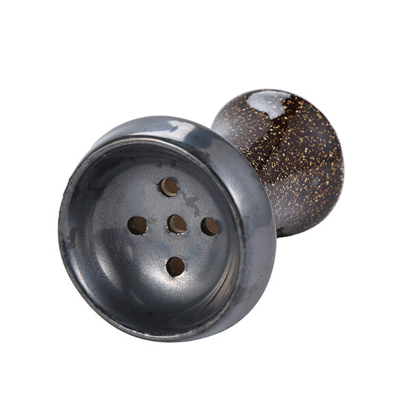 Ceramic Hookah Bowl 100% Clay Ceramic with Glaze Big Shisha Hookah Tobacco Bowl Funnel for Hookah Smoking - Image 4