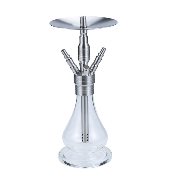 MIG Stainless Steel Hookah 2 Hose Germany Shisha Huka - Image 3