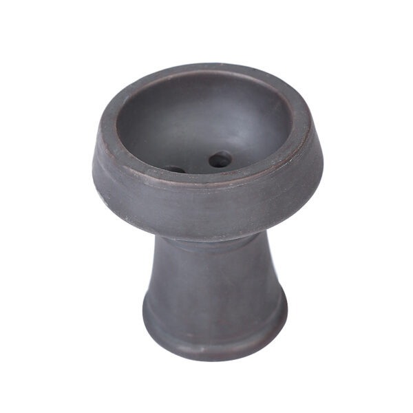 Premium Stone Black Bowl Luxury Classic Hookah Bowls for Hookah Smoking Ceramic Hookah Head - Image 2