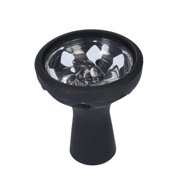 Silicone Hookah Bowl with Stainless Steel Charcoal Holder Heat Management - Image 4