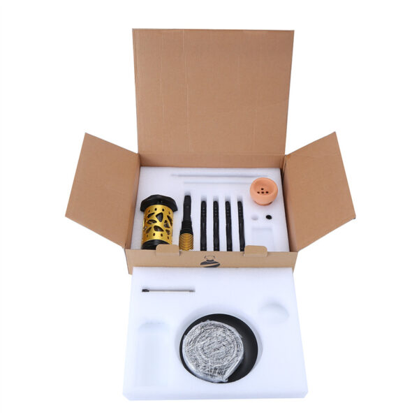 NEW Design Rocket Shaped Hoookah Shisha Set With LED - Image 3
