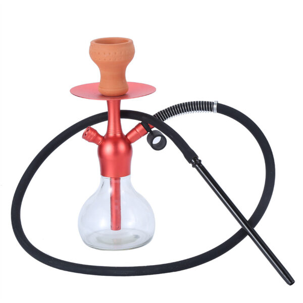 Portable Hookah Set with Everything Mini Shisha To Go Single Hose with Case - Image 6