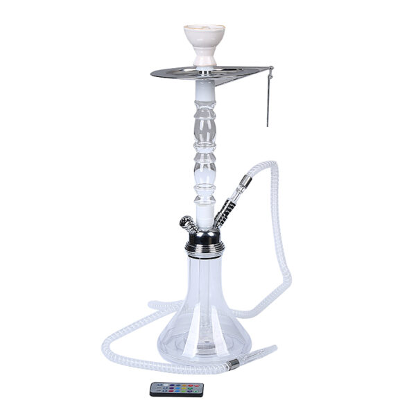 High Quality Portable Acrylic Shisha with LED Light - Image 4