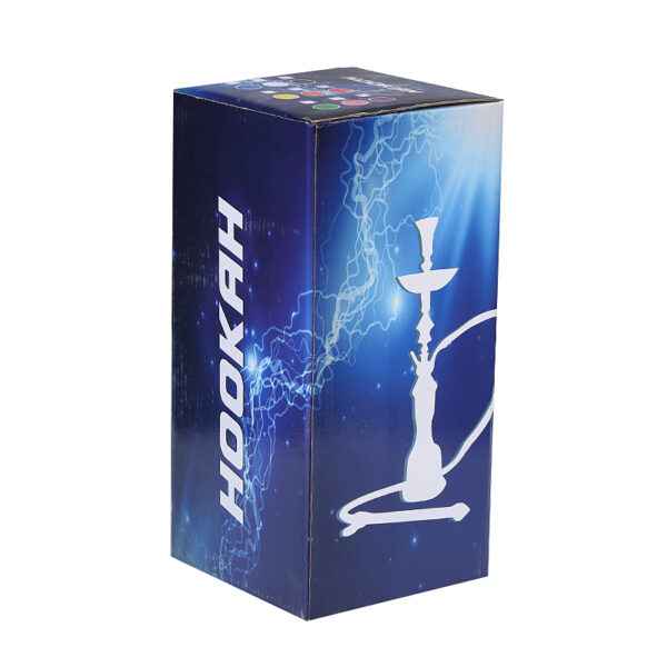 Small Size Acrylic Hookah Set With Shisha Accessories LED Light - Image 5