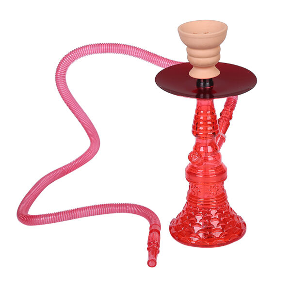 Small Size Acrylic Hookah Set With Shisha Accessories LED Light - Image 4