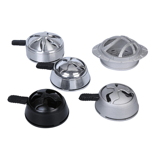 Aluminum Shisha Bowl Hookah Heat Management Device - Perfect for Tastier Hookah Flavor And Longer Lasting Smoke Sessions - Image 6