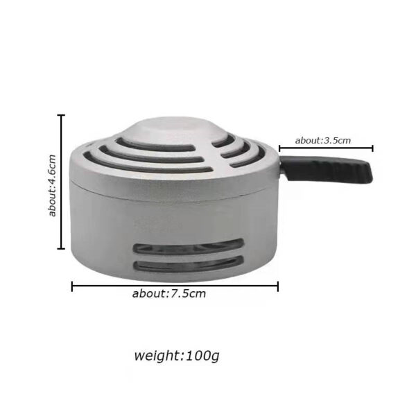 Universal Hookah Bowl Cover Fits with Almost All Hookah Bowls Hookah Heat Management Hookah Charcoal Holder - Image 6