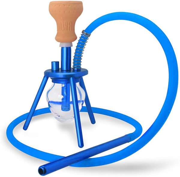 Arab Hookah Spider Shisha Narguile Aluminum Three Legged Tripod - Image 3