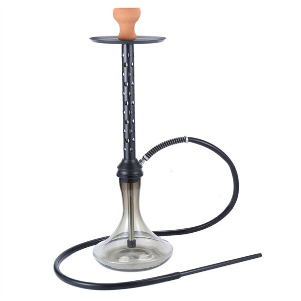 Good Selling Luxurious Stainless Steel Metal Large Glass Big Hookah - Image 3