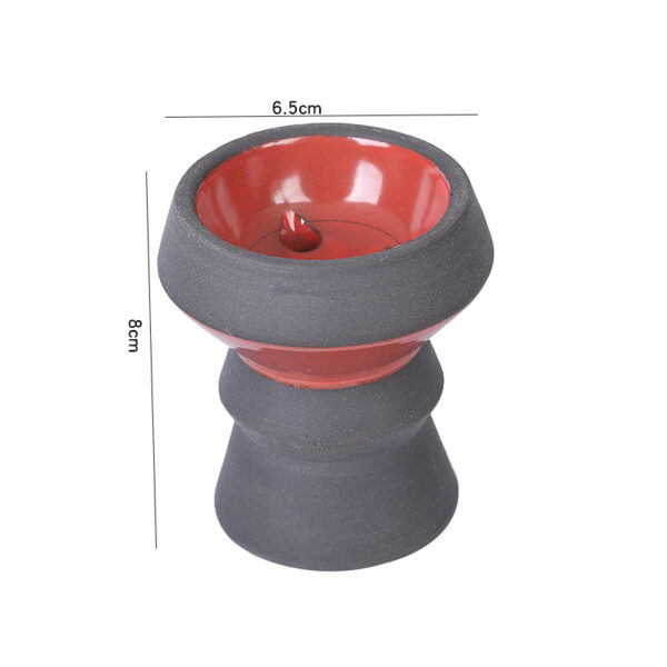 Glaze Clay Hookah Bowl - Image 6
