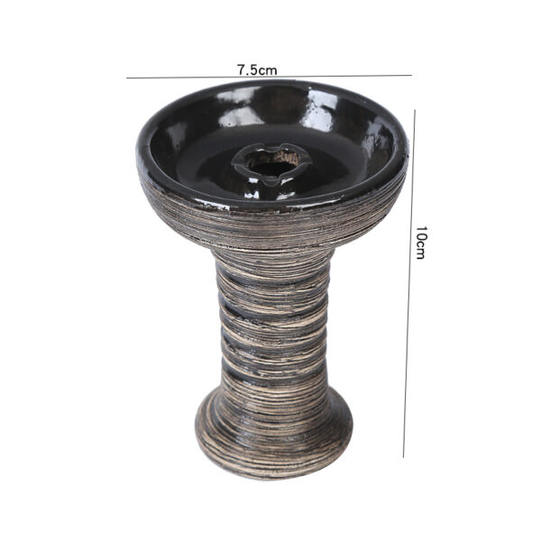 Hookah Bowl Ceramic - Shisha Hookah Head Sheesha Tobacco Bowl Accessories - Image 4